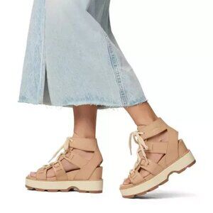 SOREL Women's  Joanie™ IV Lace Wedge Sandals size 8 new in box